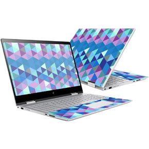 MightySkins Skin Compatible With HP Envy x360 15" (2017) - Purple Kaleidoscope | Protective, Durable, and Unique Vinyl Decal wrap cover | Easy To Apply, Remove, and Change Styles | Made in the USA