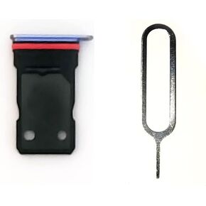 HYY Blue Micro Sim Card Tray Holder +Eject Pin Replacement for OnePlus 7T in Saudi Arabia