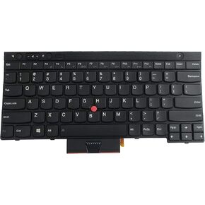 New Laptop Keyboard replacement with Pointer(no Backlit) compatible with Lenovo IBM ThinkPad T430 T430S T430I X230 X230T X230I T530 W530 (Not Fit T430U X230S)