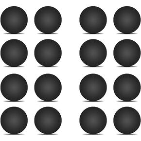 Laptop Rubber feet 16PCS,Improve Cooling,Non-Slip Replacement Bottom feet Compatible for MacBook Cases (MacBook Pro/MacBook Air Shell Covers),Dell,Lenovo,HP,Keyboard Riser,Appliance Feet (Black) in Saudi Arabia
