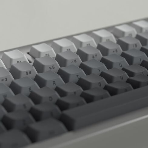 Side Printed Keycaps Cyan Gradient 125 Keys Cherry Profile PBT Heat Sublimation keycap Set for Mx Cherry Mechanical Keyboard (128 Cyan Gradient) in Kuwait