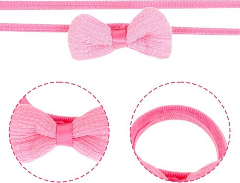 24pcs Baby Girl Hair Ties Cute Flower Elastic Toddler Hair Ties No Damage Candy Bow Seamless Ponytail Hair Ties,Scrunchies for Thick Hair Girl Hair Accessories in Saudi Arabia