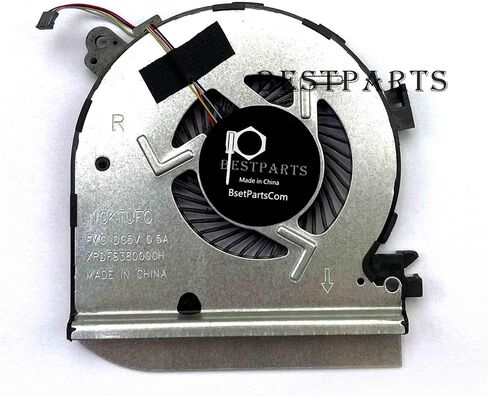 BestParts CPU+GPU بديل مروحة التبريد الصامتة لسلسلة HP Spectre X360 15-BL TPN-179 15-bl0xx 15bl1xx، P/N: 914357-001 914358-001، 813956-002 DC5V 0.5A in Saudi Arabia