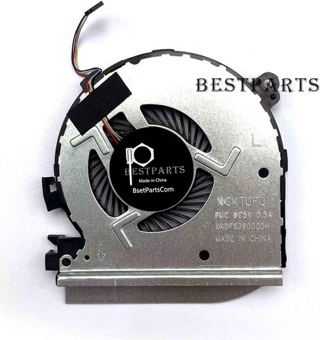 BestParts CPU+GPU بديل مروحة التبريد الصامتة لسلسلة HP Spectre X360 15-BL TPN-179 15-bl0xx 15bl1xx، P/N: 914357-001 914358-001، 813956-002 DC5V 0.5A in Saudi Arabia