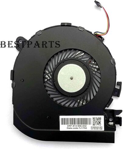 BestParts CPU+GPU بديل مروحة التبريد الصامتة لسلسلة HP Spectre X360 15-BL TPN-179 15-bl0xx 15bl1xx، P/N: 914357-001 914358-001، 813956-002 DC5V 0.5A in Saudi Arabia