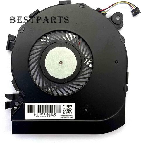 BestParts CPU+GPU بديل مروحة التبريد الصامتة لسلسلة HP Spectre X360 15-BL TPN-179 15-bl0xx 15bl1xx، P/N: 914357-001 914358-001، 813956-002 DC5V 0.5A in Saudi Arabia