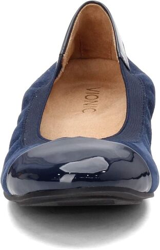 Vionic Womens Spark Tiegan Navy Ballet Flats Size 6 in Saudi Arabia