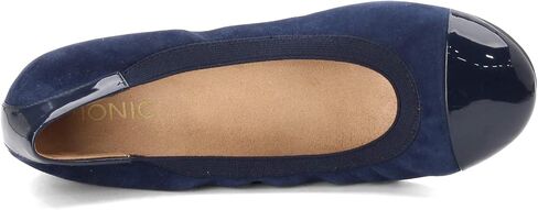 Vionic Womens Spark Tiegan Navy Ballet Flats Size 6 in Saudi Arabia