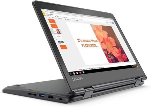 Lenovo N23 Yoga 2-in-1 11.6" Touchscreen Chromebook MediaTek MTK 8173C Processor 4GB RAM 32GB SSD, Bluetooth, WiFi, Webcam, Chrome OS (Renewed) in Saudi Arabia