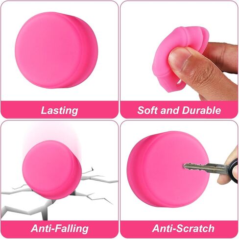 2pcs for Airtag Holder for Kids Shoelaces, Waterproof Protective Case for Apple Airtag Hidden Silicone Insole Cover GPS Tracker Accessories for Child Kids Shoes Insert Shoestring(Pink, White) in Saudi Arabia