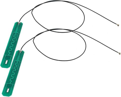 2pcs 2.4GHz 5.8GHz Dual Band WiFi Antenna High Gain 8dBi Omnidirectional IPEX1 MHF1 Internal Antenna with 50cm/19.7 inch Cable for Mini PCIe Card in Saudi Arabia