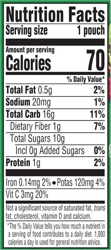 Gerber Organic Baby Food WonderFoods Banana Strawberry Beet & Oatmeal, 3.5 Oz Pouch in Saudi Arabia