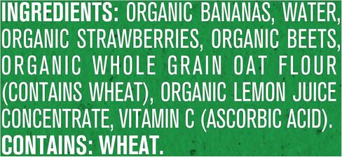 Gerber Organic Baby Food WonderFoods Banana Strawberry Beet & Oatmeal, 3.5 Oz Pouch in Saudi Arabia