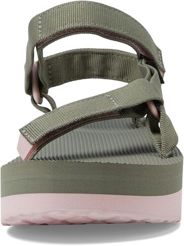Teva Women's Flatform Universal Sport Sandal, Olive/Whisper, 6 in Saudi Arabia