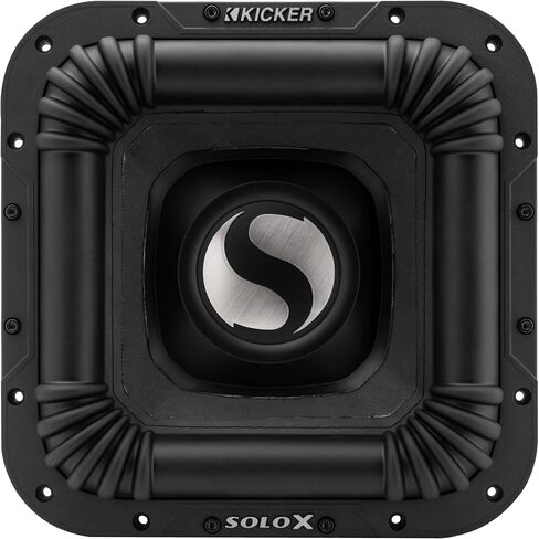 KICKER 49L7X81 8" SoloX L7X Dual 1-Ohm Subwoofer | Flagship Square Woofer Built for Extreme Bass, Competition-Grade Output, Low Impedance Wiring for High-Power Amps in Kuwait