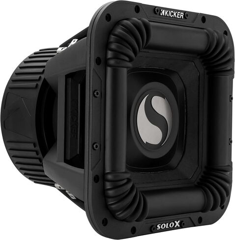 KICKER 49L7X81 8" SoloX L7X Dual 1-Ohm Subwoofer | Flagship Square Woofer Built for Extreme Bass, Competition-Grade Output, Low Impedance Wiring for High-Power Amps in Kuwait