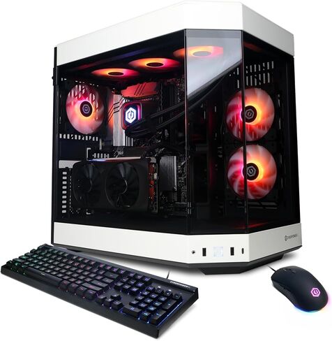 CyberPowerPC Gamer Xtreme VR Gaming PC, Intel Core i9-14900KF 3.2GHz, GeForce RTX 4070 Super 12GB, 16GB DDR5, 1TB PCIe Gen4 SSD, WiFi Ready & Windows 11 Home (GXiVR8080A37) in Saudi Arabia