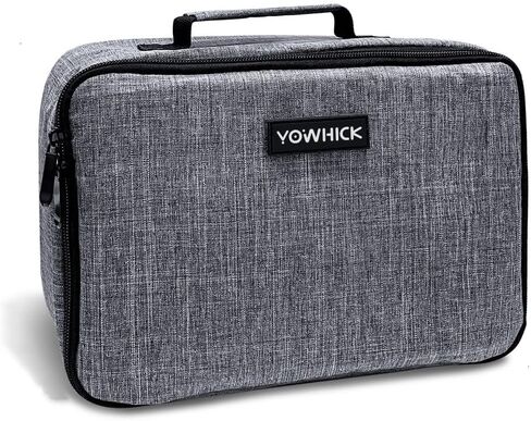 YOWHICK Projector Case, Projector Travel Carrying Bag Compatible with YOWHICK DP01, GDP1, DP03, More Movie Projector - Scratch Resistant & Compartment Dividers, 10.8"x7.7"x3.6" in Kuwait