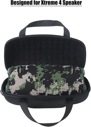 EVA Hard Case for Xtreme 4, Travel Carrying Cover for Xtreme4 Speaker Storage Bag with Small Zipper Pouch and Shoulder Strap (black inner) in Saudi Arabia
