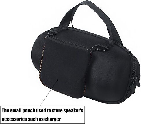 EVA Hard Case for Xtreme 4, Travel Carrying Cover for Xtreme4 Speaker Storage Bag with Small Zipper Pouch and Shoulder Strap (black inner) in Saudi Arabia