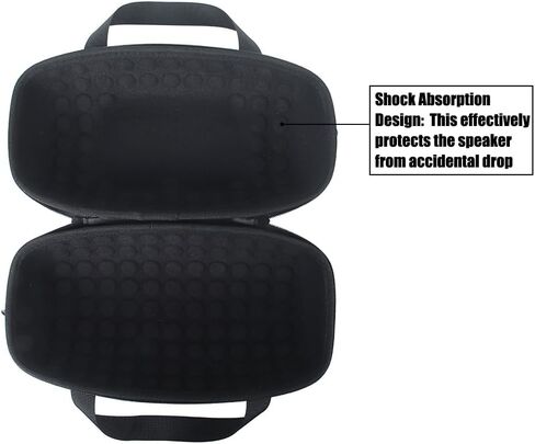 EVA Hard Case for Xtreme 4, Travel Carrying Cover for Xtreme4 Speaker Storage Bag with Small Zipper Pouch and Shoulder Strap (black inner) in Saudi Arabia