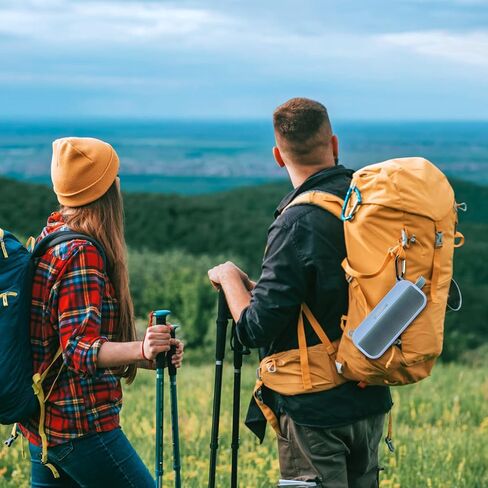 غطاء حافظة من السيليكون متوافق مع مكبر الصوت المحمول Bose SoundLink Flex Bluetooth مع حزام (حقيبة الحقيبة فقط) - أزرق in Kuwait