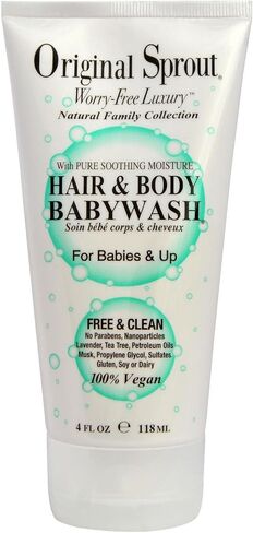 Original Sprouts Inc, Hair & Body Baby Wash, For Babies & Up, 4 fl oz (118 ml) in Saudi Arabia