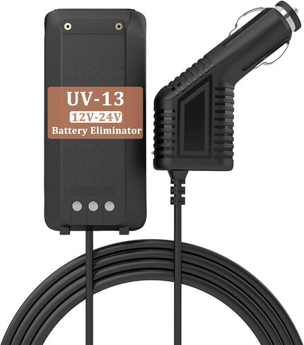 شاحن سيارة مزيل بطارية الراديو BAOFENG UV-13 لراديو اتجاهين طويل المدى UV-13 Pro استبدال البطارية 7.4 فولت GM-15 Pro Ham ملحقات راديو هام in Saudi Arabia