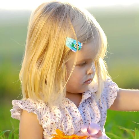 Owl Hair Clips for Girls, Sparkle Kids Barrettes, Cute Hair Accessories for Baby, Girl Gift Set, Colorful Small Hair Bow Snap Clips for Infants Toddlers, Kids, Teens, Women (6 Pairs) in Saudi Arabia