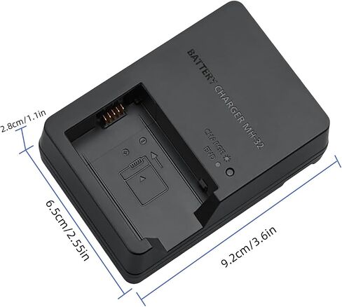 MH-32 MH32 Battery Charger Compatible with Nikon Z30 Z50 ZFC Z50II, EN-EL25 EL25 Battery Charger Power Supply, Digital SLR Camera. in Saudi Arabia