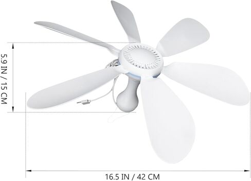 SOLUSTRE 1 Set Tent Fans Mini Ceiling Fan Portable USB Hanging Fan Tiny Ceiling Fan Small USB Ceiling Fan Small Fan Electric Fan Net Hanging Tents Ceiling Fan Mini in Kuwait