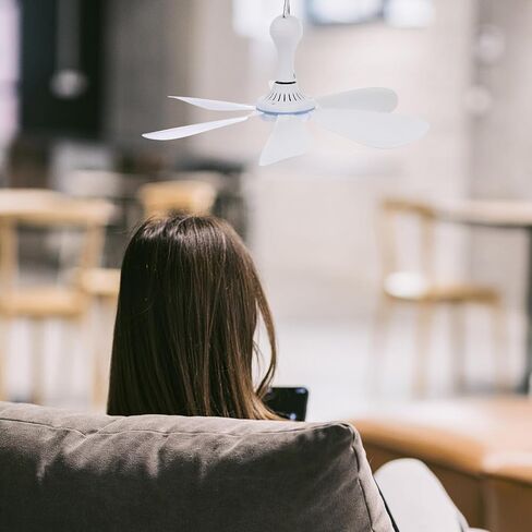 SOLUSTRE 1 Set Tent Fans Mini Ceiling Fan Portable USB Hanging Fan Tiny Ceiling Fan Small USB Ceiling Fan Small Fan Electric Fan Net Hanging Tents Ceiling Fan Mini in Kuwait