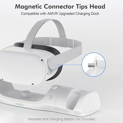 AMVR Q2HC3 قاعدة شحن مغناطيسية رؤوس رؤوس للنوع C (عبوة واحدة) in Kuwait