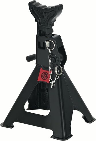Chicago Pneumatic CP82030 - Jack Stands, 3 Ton (3T), Light Vehicle, Lifting Height 11.81-17.91 Inch (Pair) in Kuwait