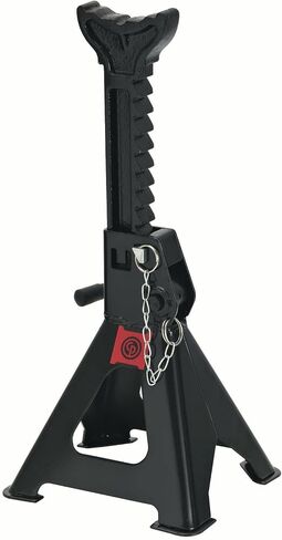 Chicago Pneumatic CP82030 - Jack Stands, 3 Ton (3T), Light Vehicle, Lifting Height 11.81-17.91 Inch (Pair) in Kuwait
