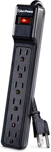 CyberPower CSB604MP6 Essential Surge Protector, 900J/125V, 6 Outlets, 4ft Power Cord, 6 Pack in Saudi Arabia