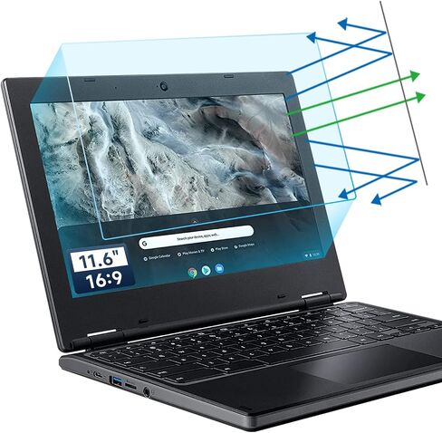 واقي شاشة مضاد للضوء الأزرق من F FORITO متوافق مع جهاز Acer Chromebook 311/ Chromebook Spin 11/ Chromebook R 11/ Chromebook Spin 311 مقاس 11.6 بوصة، مضاد للوهج ومضاد للخدش in Kuwait