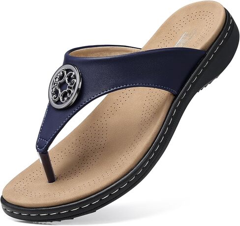 SHIBEVER Womens Flat Thong Sandals: Comfortable Walking Summer Casual Flip Flops for Women in Saudi Arabia