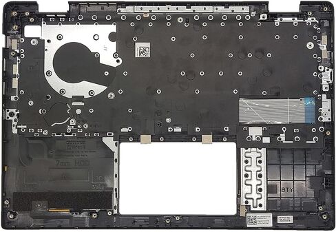 حافظة علوية بديلة لجهاز الكمبيوتر المحمول DELL Latitude 3420 E3420 Series بتصميم أمريكي غير بإضاءة خلفية مجموعة لوحة مفاتيح 4PX9K 04PX9K أسود in Kuwait
