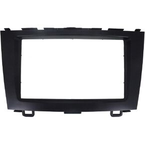 YuYue Radio Stereo Panel for Honda CRV 2007-2012 2 Din Car Radio Frame Fascia Panel DVD Stereo CD Panel Dash Mount Refit Installation Trim Kit Frame (Black)