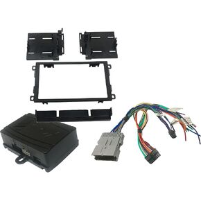 CRUX DKGM-C2D Radio Replacement with Double DIN Dash Kit for GM Class II Vehicles 2002-2013