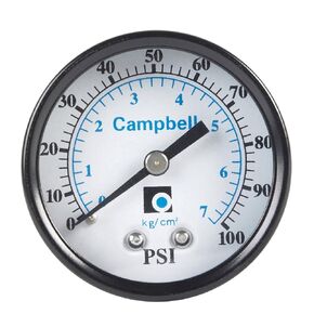 Campbell Pressure Gauge 100 psi