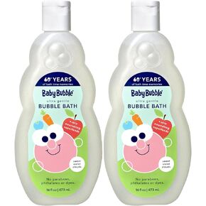 Mr. Bubble Baby Bubble Ultra Gentle Bubble Bath, Sweet Violet Clouds Scent, 16 oz., Pack of 2 in Kuwait