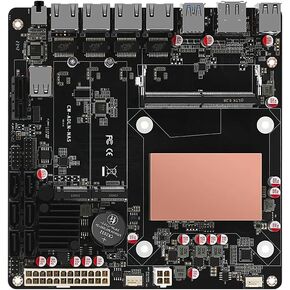 N100 Industrial Motherboard NAS 4 Cores 4 Threads Low Power Processor 4x2.5G i226 Network M.2 Slot 6xSATA DP HDMI 2.0 PCIE ×1