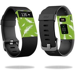 MightySkins Skin Compatible with Fitbit Charge HR Watch wrap Cover Sticker Skins Sketch Palm