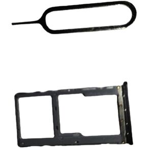 OEM Sim Card Tray SD Card Tray Holder Slot+Pin Replacement for TCL 30 XL T671G pats Black