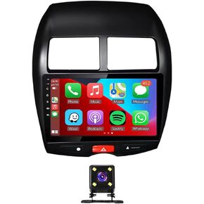 10" Car Stereo w/Carplay Android Auto for Mitsubishi ASX 2013-2015,for Outlander Sport 2011-2017,for RVR 2011-2017 2 Din Android 13 Car Radio Receiver w/GPS Navigation Bluetooth Backup Camera - 2+32G