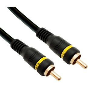 Composite Video Cable RCA Male Gold-Plated Connectors 50 Foot Composite Video Cable (10R2-01150)