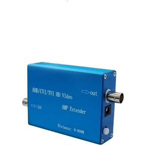 Coaxial Cable AHD/TVI/CVI/CVBS 1080P Video Amplifier Extends for CCTV Camera System HD Signal Transmission 800M