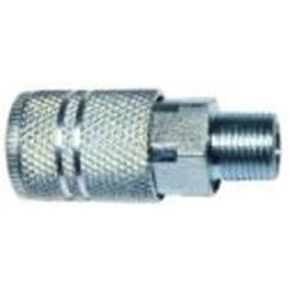 Amflo CP25-02 3/8" I/M Design x 1/4" MNPT Steel Plug - Box of 10